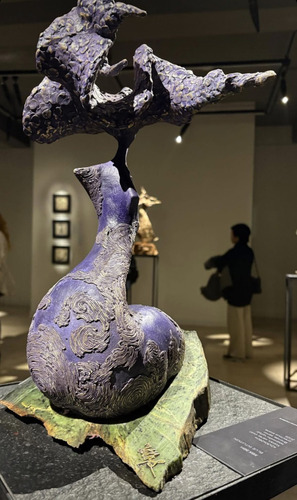 Sculptural meditation on feminine essence unveiled